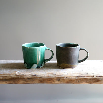 Seed Green Brown Mug