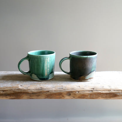 Seed Green Brown Mug
