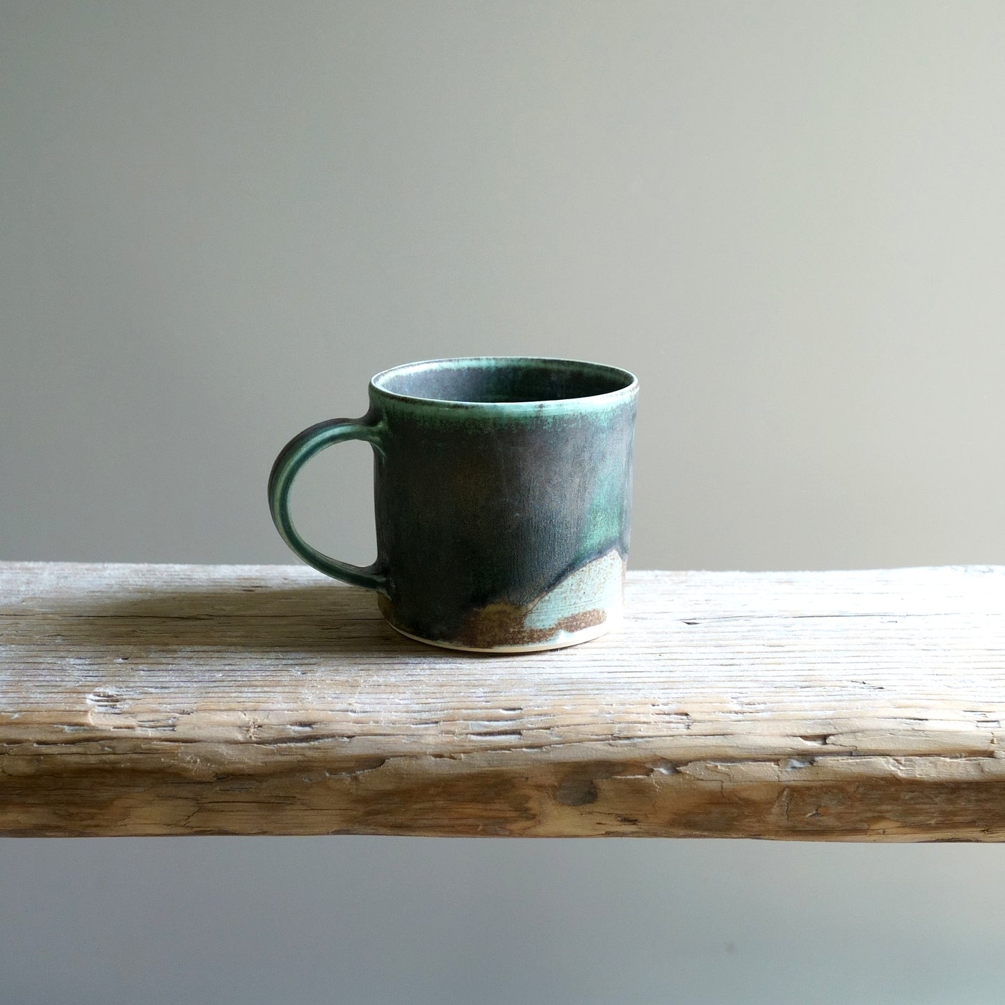 Seed Green Brown Mug