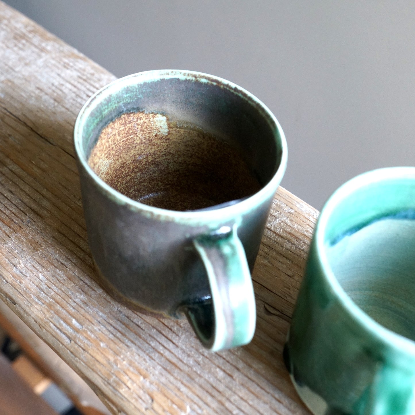 Seed Green Brown Mug