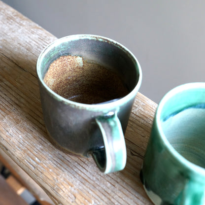 Seed Green Brown Mug