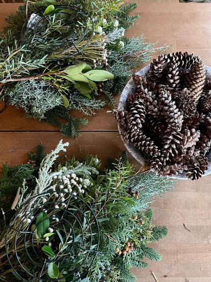 【終了しました】11月開催｜森薫るクリスマスリース・ワークショップ