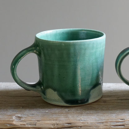 Seed Green Brown Mug