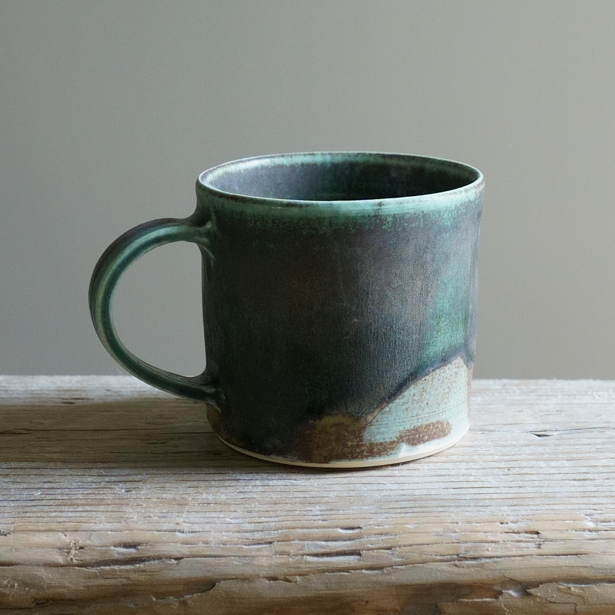 Seed Green Brown Mug