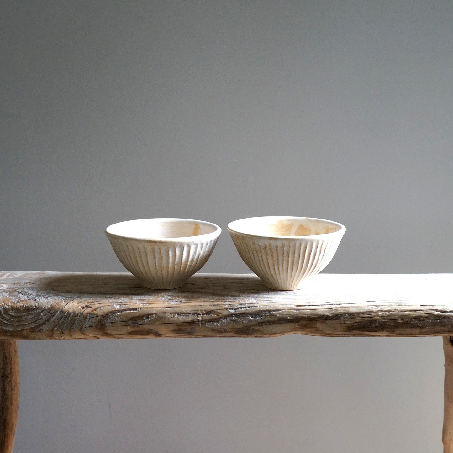 Antique White Rice Bowl — Small