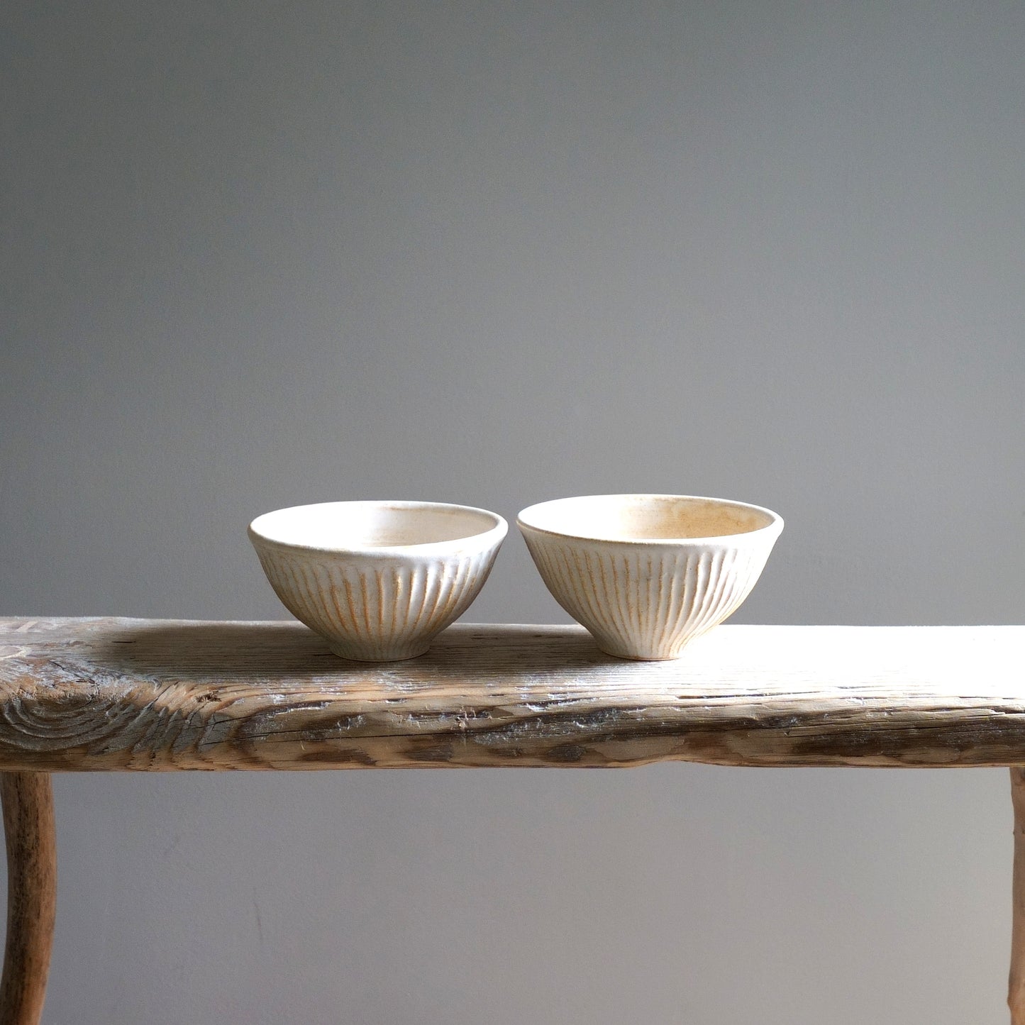 Antique White Rice Bowl — Small