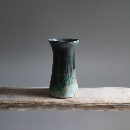 Seed Green Brown Flower Vase