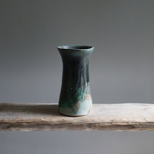 Seed Green Brown Flower Vase