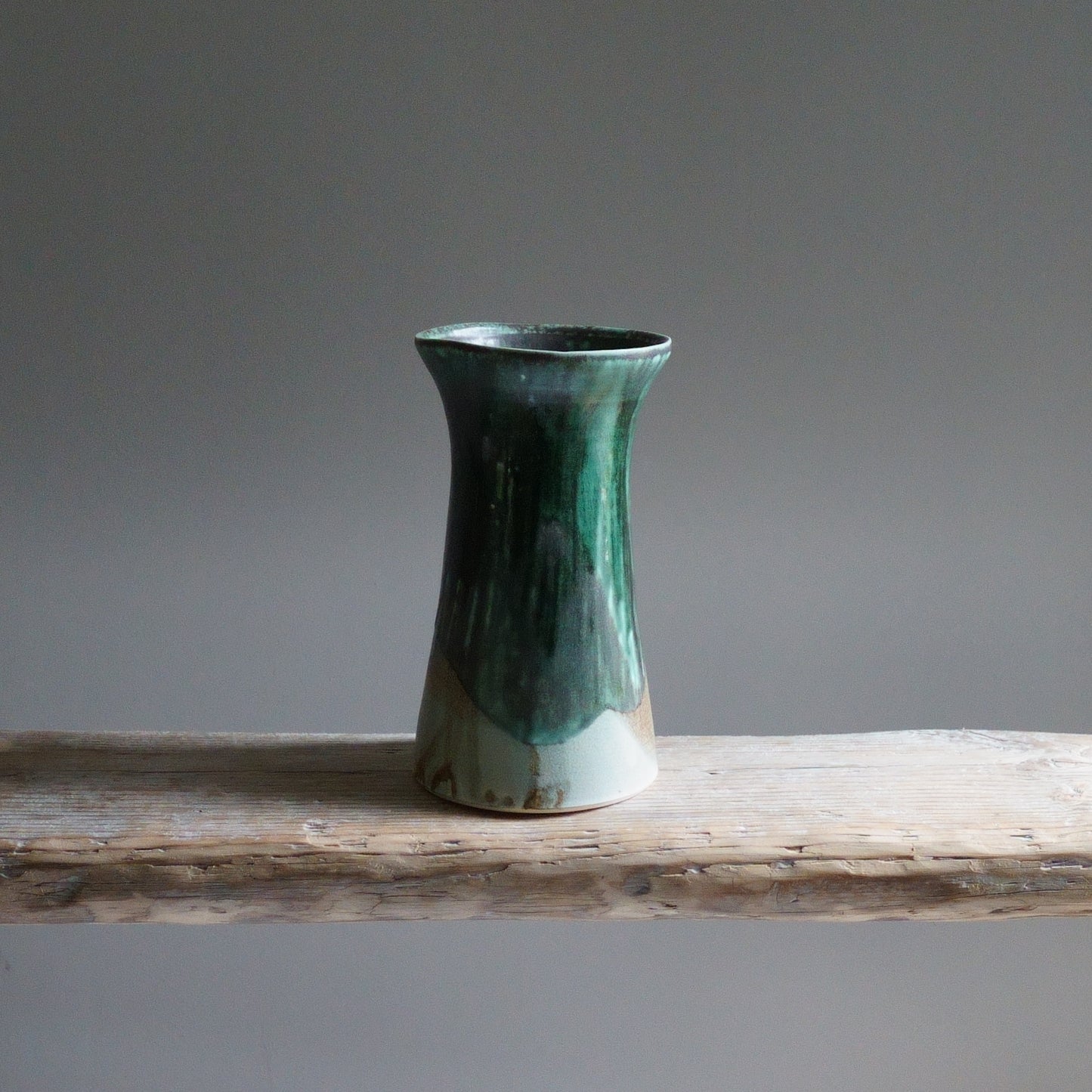Seed Green Brown Flower Vase
