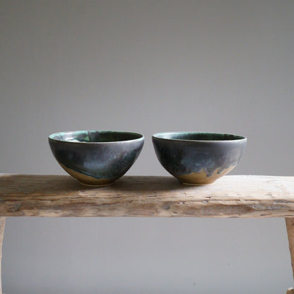 Seed Green Brown Bowl _155mm