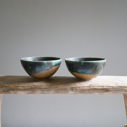 Seed Green Brown Bowl _155mm