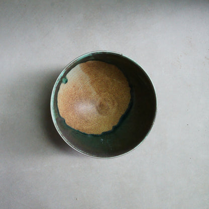 Seed Green Brown Bowl _155mm