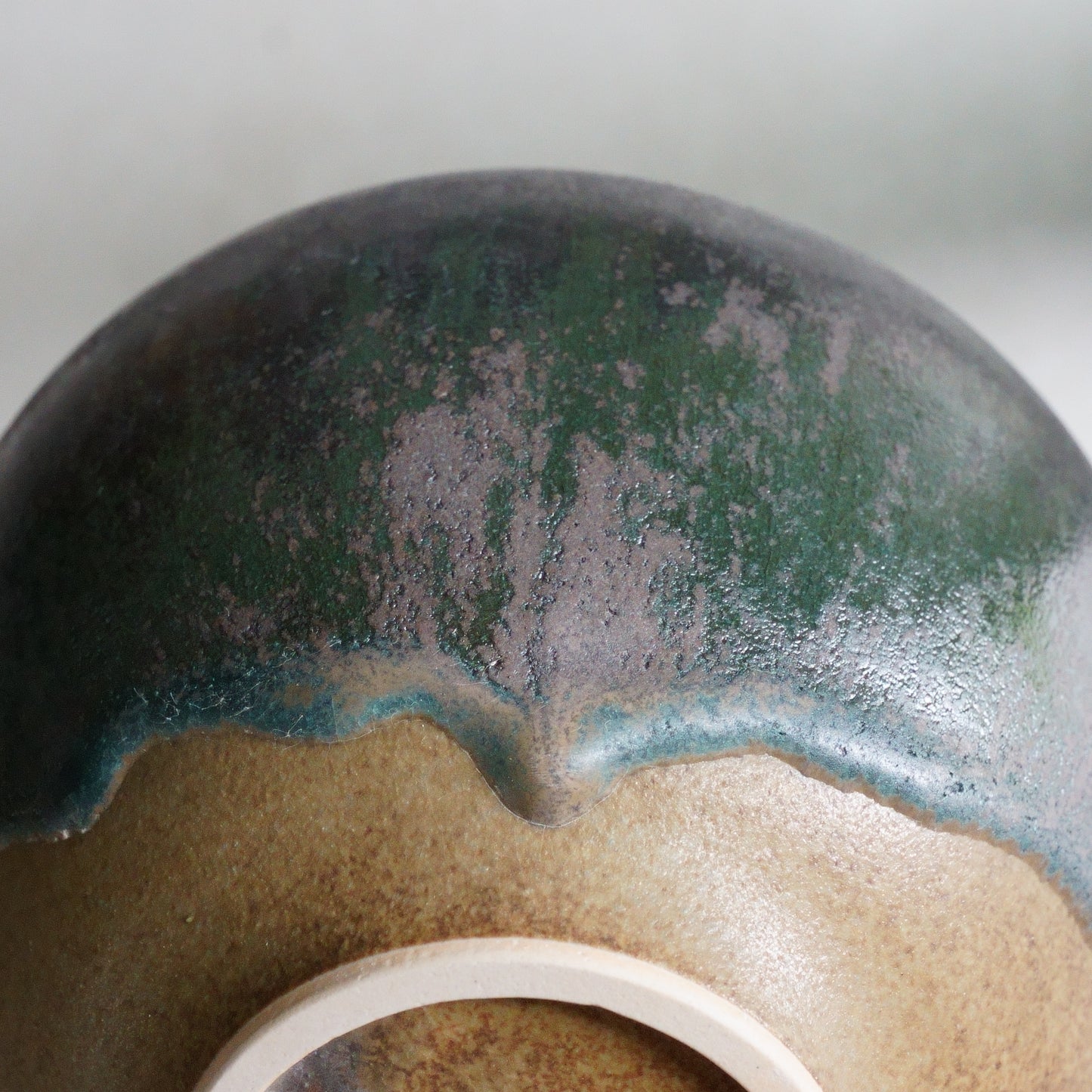 Seed Green Brown Bowl _155mm