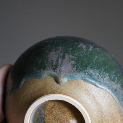 Seed Green Brown Bowl _155mm