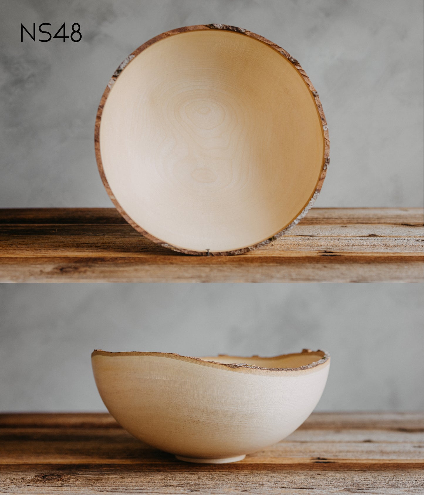 NS48 - Regular Live Edge Bowl（Franz Keilhofer GERMANY）