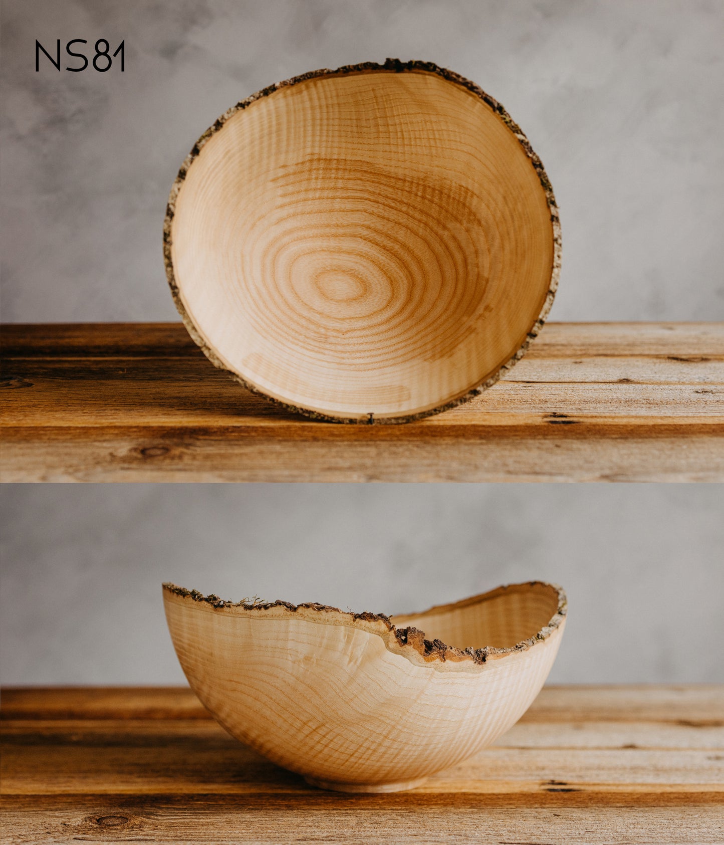NS81 - Regular Live Edge Bowl（Franz Keilhofer GERMANY）