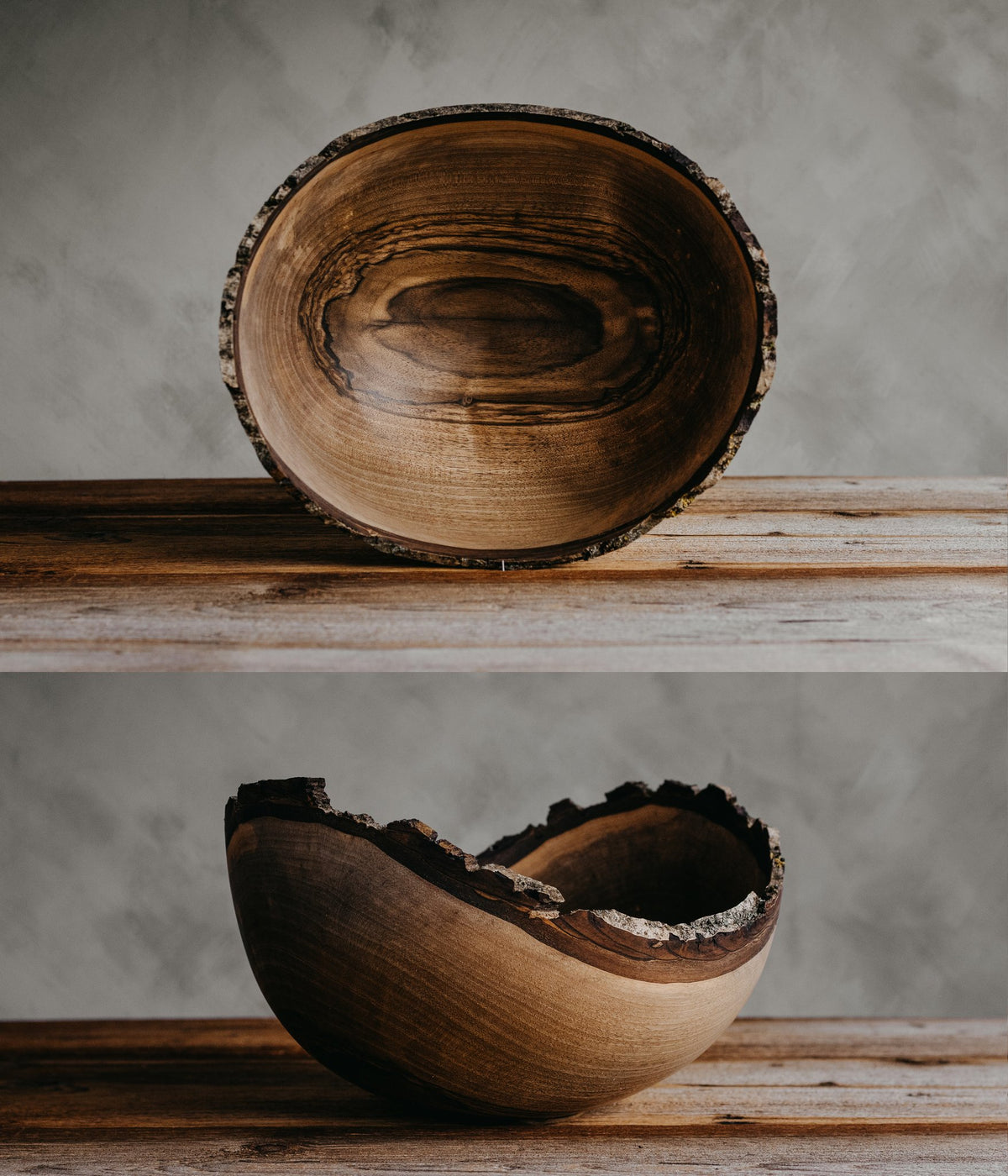 Live Edge Bowl｜Walnut 胡桃｜NS90